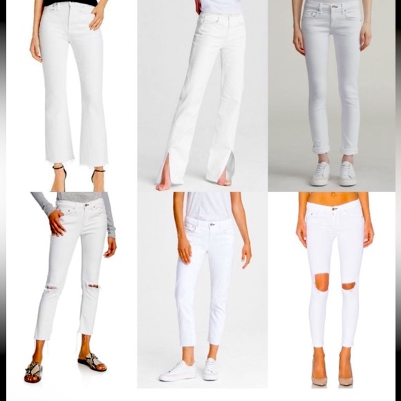 rag & bone Denim - NWT Womens Rag & Bone White Denim Skinny Jeans sz 25